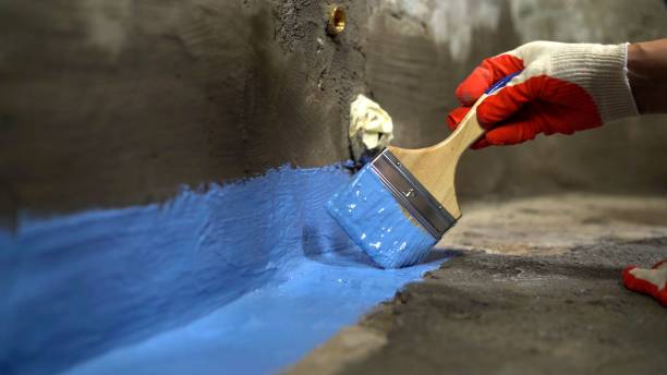 SJ Waterproofing Pros commercial waterproofing team near Island Park, NY